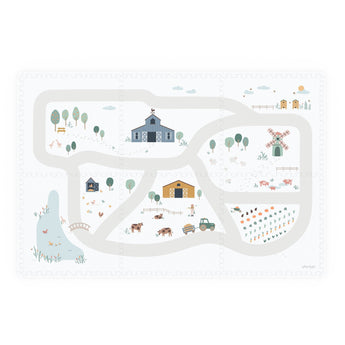 Farm - Icons EVA Puzzlemat - 120 x 180 cm - My Little Thieves