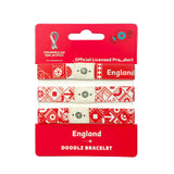 FIFA Fabric Fashionable Qatar 2022 World Cup Country Nylon bracelet - ENGLAND - My Little Thieves