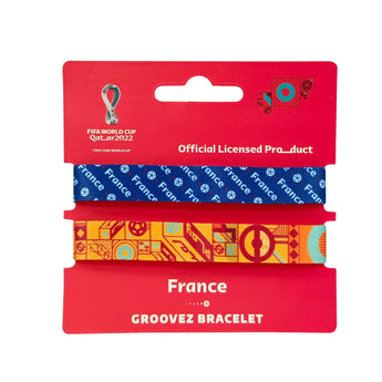 FIFA Fabric Fashionable Qatar 2022 World Cup Country Nylon bracelet - FRANCE - My Little Thieves