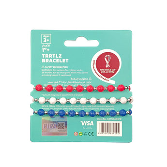 FIFA Fabric Fashionable Qatar 2022 World Cup Country Nylon bracelet - FRANCE - My Little Thieves