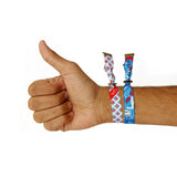 FIFA Fabric Fashionable Qatar 2022 World Cup Country Nylon bracelet - FRANCE - My Little Thieves