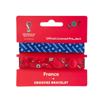 FIFA Fabric Fashionable Qatar 2022 World Cup Country Nylon bracelet - FRANCE - My Little Thieves