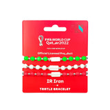 FIFA Fabric Fashionable Qatar 2022 World Cup Country Nylon bracelet - IRAN - My Little Thieves