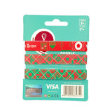 FIFA Fabric Fashionable Qatar 2022 World Cup Country Team Nylon bracelet - IRAN - My Little Thieves
