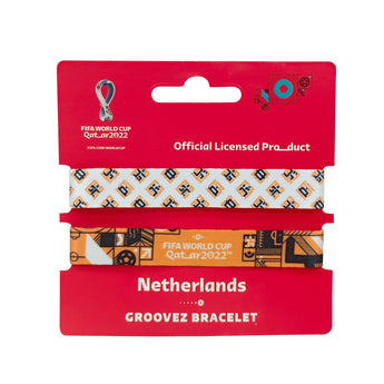 FIFA Fabric Fashionable Qatar 2022 World Cup Country Team Nylon bracelet - NETHERLANDS - My Little Thieves