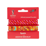 FIFA Fabric Fashionable Qatar 2022 World Cup Country Team Nylon bracelet - SPAIN - My Little Thieves
