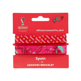 FIFA Fabric Fashionable Qatar 2022 World Cup Country Team Nylon bracelet - SPAIN - My Little Thieves