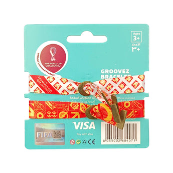 FIFA Fabric Fashionable Qatar 2022 World Cup Country Team Nylon bracelet - SPAIN - My Little Thieves