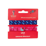 FIFA Fabric Fashionable Qatar 2022 World Cup Country Team Nylon bracelet - USA - My Little Thieves