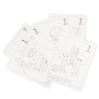 Football Soccer Colouring and Activity Book Kids activity and Learning Book - My Little Thieves