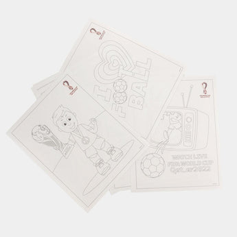 Football Soccer Colouring and Activity Book with Crayons Kids activity and Learning Book - My Little Thieves