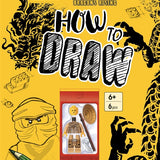 LEGO® NINJAGO®: How to Draw (with Master Wu minifigure) - cover