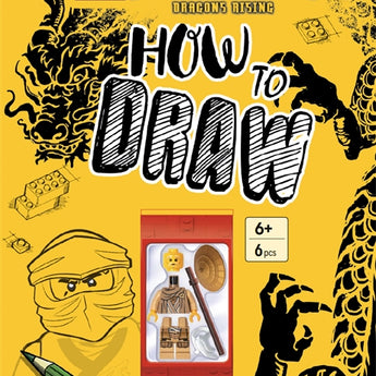 LEGO® NINJAGO®: How to Draw (with Master Wu minifigure) - cover