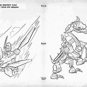 LEGO® NINJAGO®: How to Draw (with Master Wu minifigure) - publisher image 5