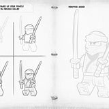 LEGO® NINJAGO®: How to Draw (with Master Wu minifigure) - publisher image 2