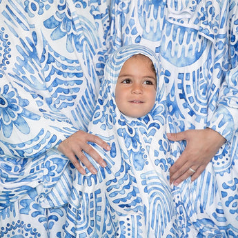 Girls’ Isdal Printed Prayer Set - Ages 2 - 13 - My Little Thieves