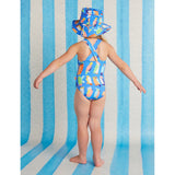 Girls Strap Bather Flamin Galahs Swimsuit | Kids Swimwear - My Little Thieves