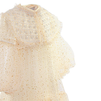 Gold Tulle Dress - For Special Occasions - My Little Thieves