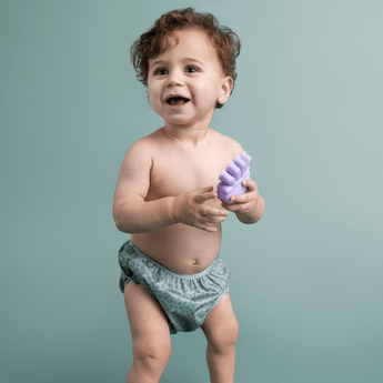 Green Leopard Swimming Diaper - My Little Thieves