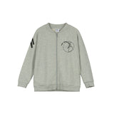 Grey Melange Adventure Zip Jacket - My Little Thieves