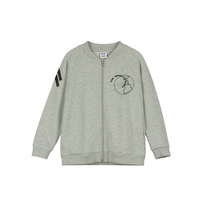 Grey Melange Adventure Zip Jacket - My Little Thieves