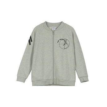 Grey Melange Adventure Zip Jacket - My Little Thieves