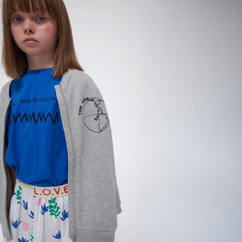 Grey Melange Adventure Zip Jacket - My Little Thieves