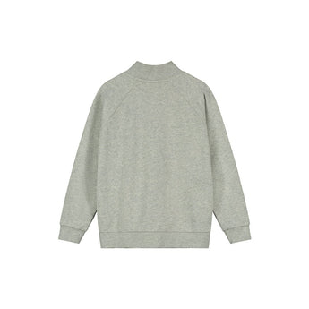 Grey Melange Smile Jacket - My Little Thieves