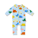 Halcyon Nights Long Sleeve Romper / Beep Beep