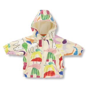 Halycon Nights Happy Herd Kids Raincoat