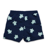 Holly and Beau Turtle Color-Change Boys Swim Shorts