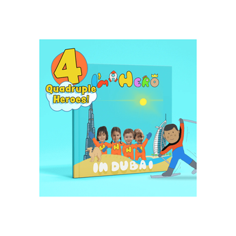 Im A Hero I'm A Hero In Dubai Personalized Story Book | Books - My Little Thieves