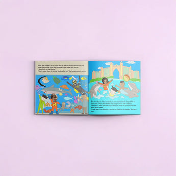 I'm a Hero in Dubai Personalized Story Book - My Little Thieves