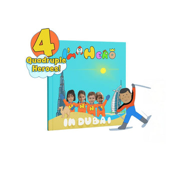 I'm a Hero in Dubai Personalized Story Book - My Little Thieves