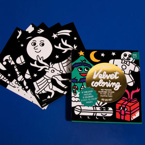 Omy-Velvet Coloring - HO HO HO