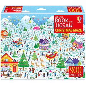 Usborne Book And Jigsaw Christmas Maze