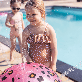 Inflatable Ball Sprinkler Leopard 60 cm - My Little Thieves