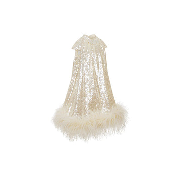 Ivory Sequin Dress - My Little Thieves