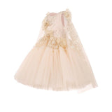 Junona Enchanting Girls Beige Occasion Dress | Kids Fashion - My Little Thieves