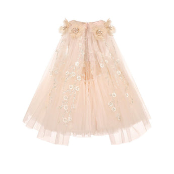 Junona Enchanting Girls Beige Occasion Dress | Kids Fashion - My Little Thieves