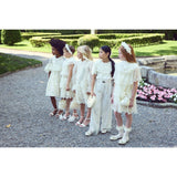 Junona Girls Ivory Occasion Jumpsuit | Kids Fashion - My Little Thieves