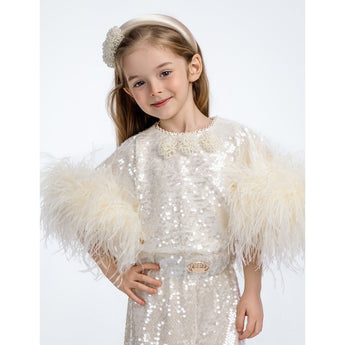 Junona Ivory Sequin Jumpsuit | Jumpsuit Girl - My Little Thieves