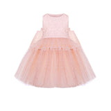 Junona Pink Tulle Dress | Girls Occasion Fashion - My Little Thieves