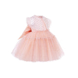 Junona Pink Tulle Dress | Girls Occasion Fashion - My Little Thieves