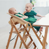 Kaos Klapp Highchair Oak | Premium Wooden Kids Feeding Chair - My Little Thieves