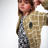 Kelp Grid Zip Jacket - My Little Thieves