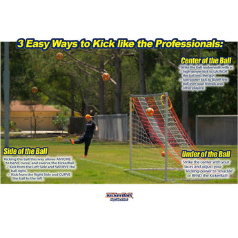 Kickerball Bend Curve & Swerve Soccer Ball | Football Trick Toy For Kids - My Little Thieves