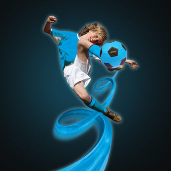 Kickerball Bend Curve & Swerve Soccer Ball | Football Trick Toy For Kids - My Little Thieves