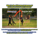 Kickerball Bend Curve & Swerve Soccer Ball | Football Trick Toy For Kids - My Little Thieves