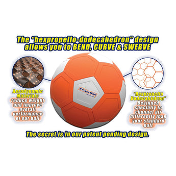 Kickerball Bend Curve & Swerve Soccer Ball | Football Trick Toy For Kids - My Little Thieves